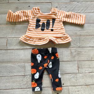 Cat and Jack Halloween set NB Size